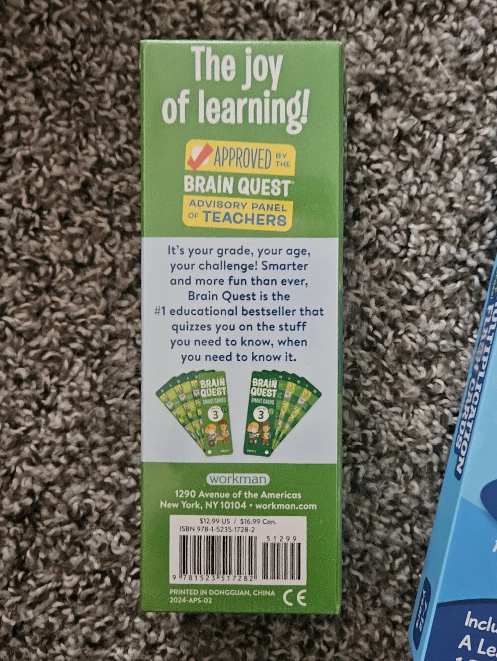 BRAND NEW 3rd Grade Activities Multiplication Cards & Brain Quest Cards
